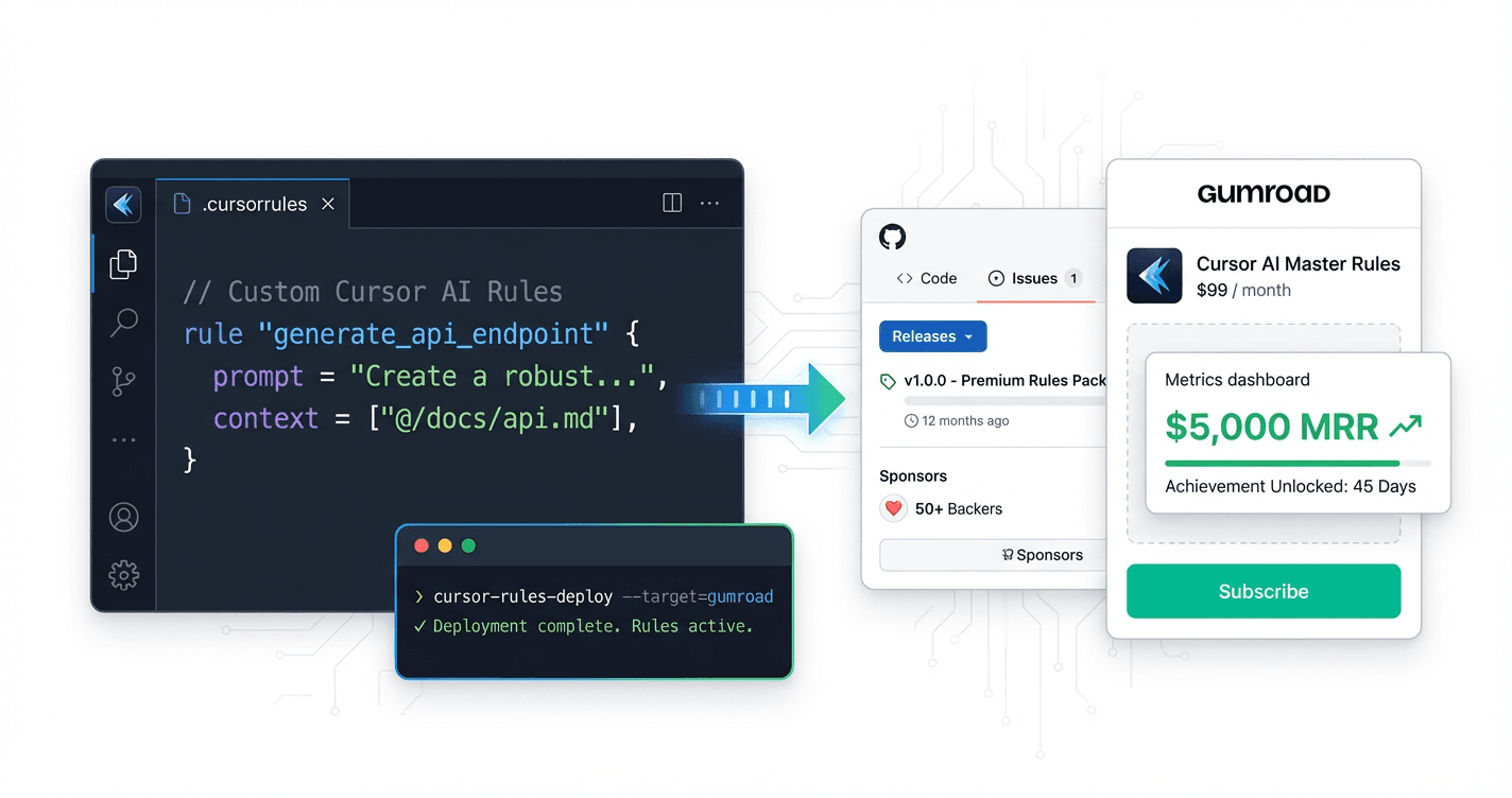 Launch Your Paid Cursor AI Rules Business: From Custom Prompts to $5K MRR in 45 Days