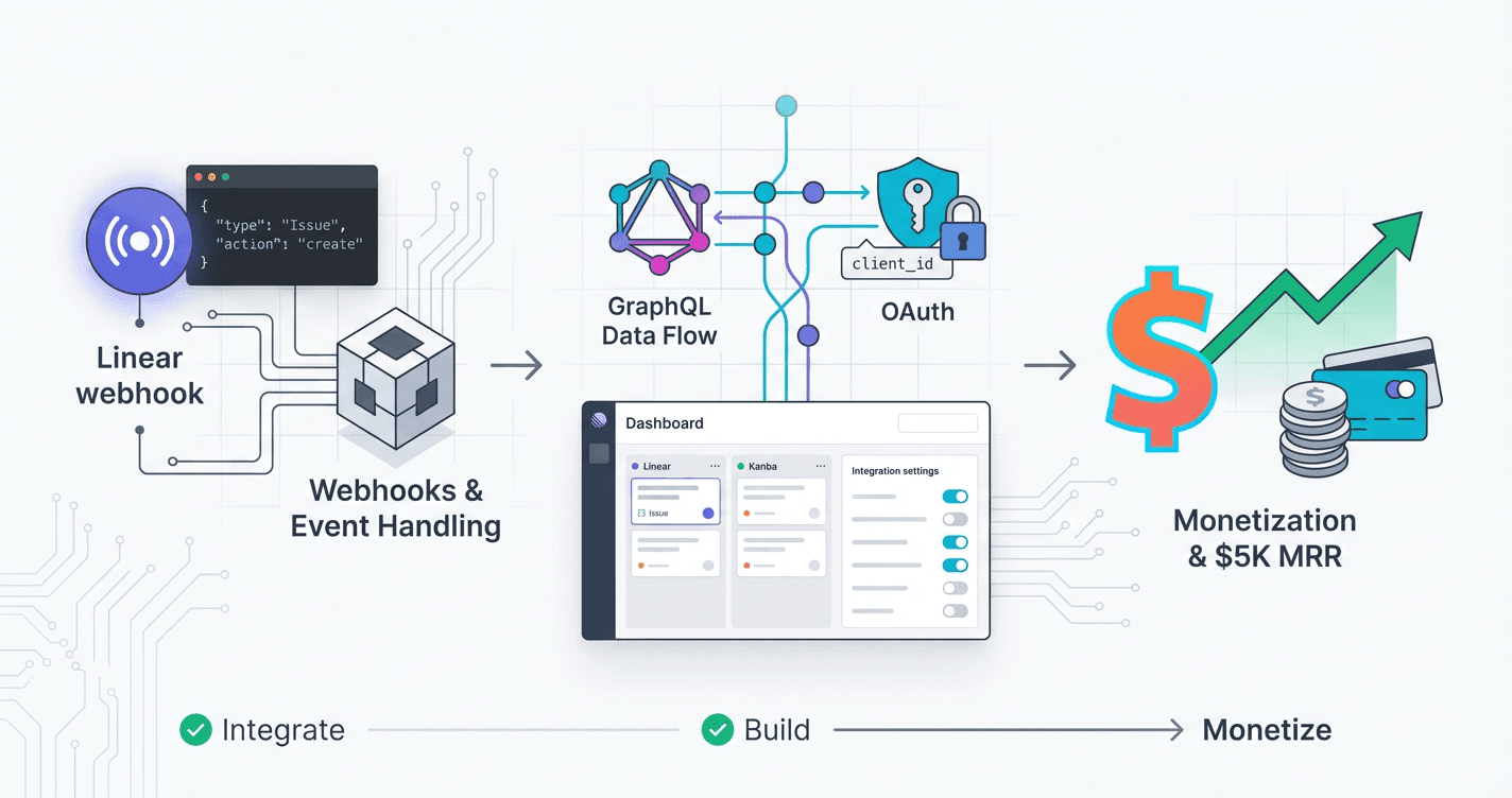 Launch Your Paid Linear Integration: From Webhook to $5K MRR in 45 Days